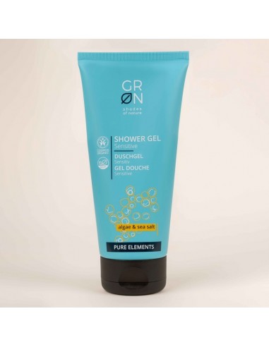 Gel de Baño Sensibles Chlorella y Sal Marina,200ml Pure Elements - Imagen 1