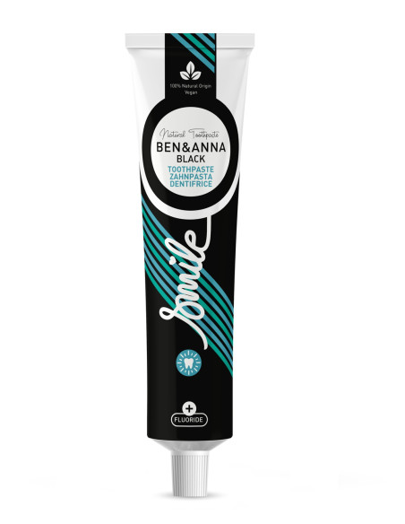 Dentífrico Black con flúor Ben & Anna tubo 75ml - Imagen 2