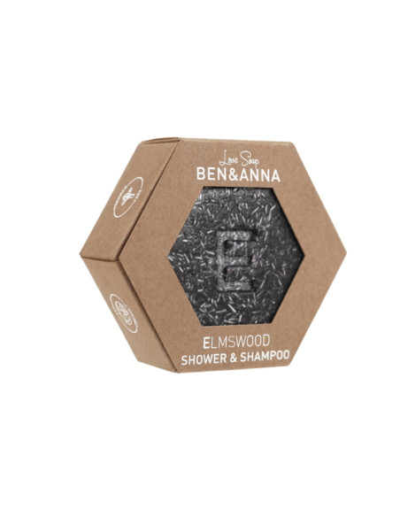 Champú y Gel sólido Elm Wood 60 g - Imagen 1