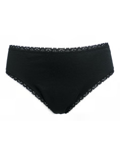 Braga de menstruación Panty color negro Anaé flujo regular - Imagen 1