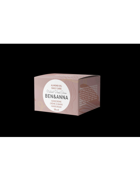 Crema de manos Daily Care con aceite de almendra tarro de cristal 30 ml - Imagen 1