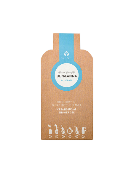 Gel de ducha Blue Basil copos secos a diluir en agua 2 x 20 g - Imagen 1