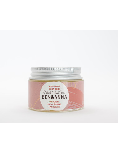 Crema de manos Daily Care con aceite de almendra tarro de cristal 30 ml - Imagen 3