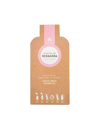 Gel de ducha Sweet Floral copos secos a diluir en agua 2 x 20 g - Imagen 1
