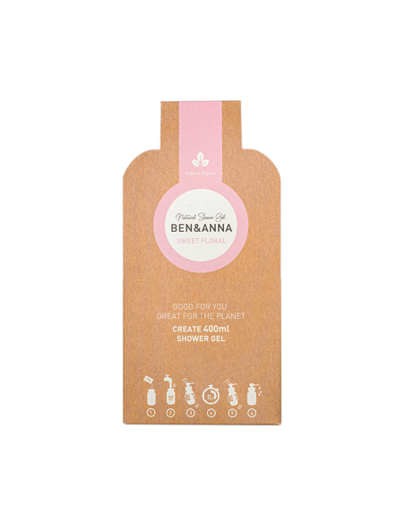 Gel de ducha Sweet Floral copos secos a diluir en agua 2 x 20 g - Imagen 1