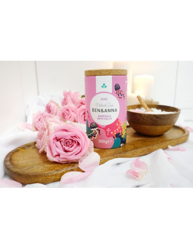 Sales de baño Rosa Ben&Anna 300 g - Imagen 3