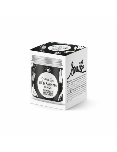 Dentífrico black tarrito de cristal 100 ml - Imagen 1
