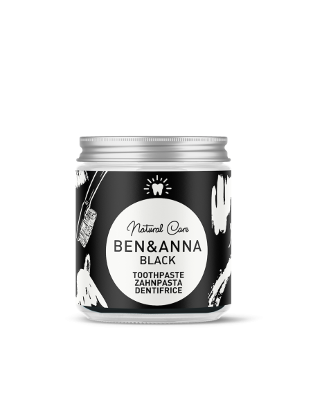 Dentífrico black tarrito de cristal 100 ml - Imagen 2