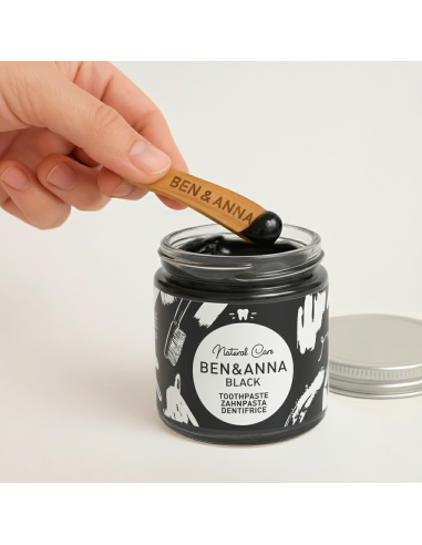 Dentífrico black tarrito de cristal 100 ml - Imagen 3