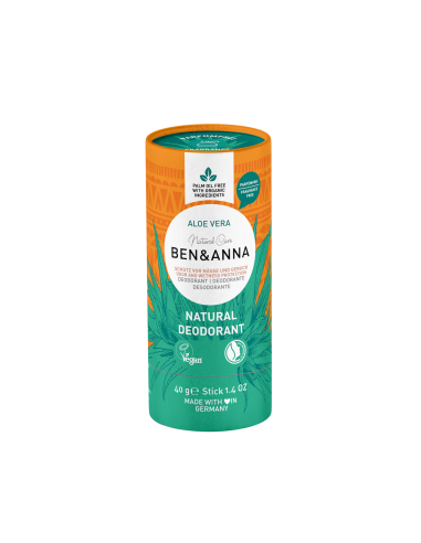 Desodorante Aloe envase de cartón (sin plástico) 40 g - Imagen 1