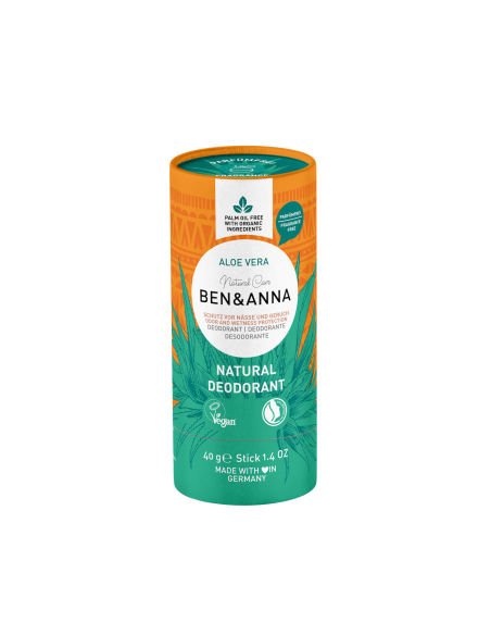 Desodorante Aloe envase de cartón (sin plástico) 40 g - Imagen 1